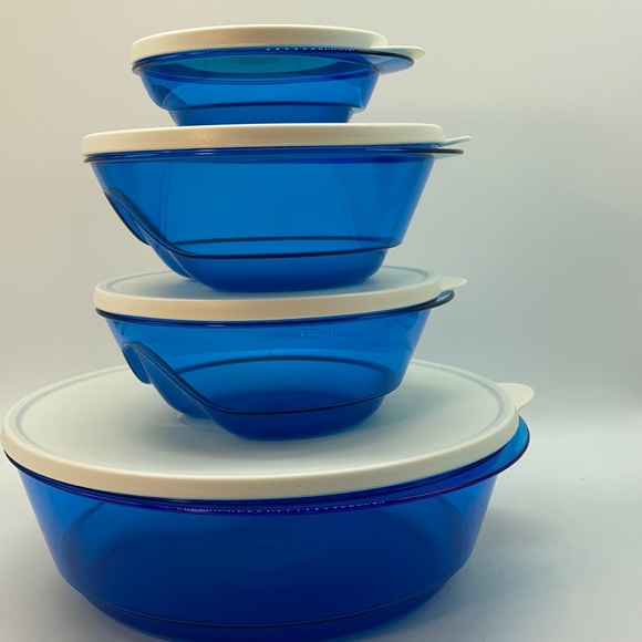 Tupperware Novel Bowl Set of 4